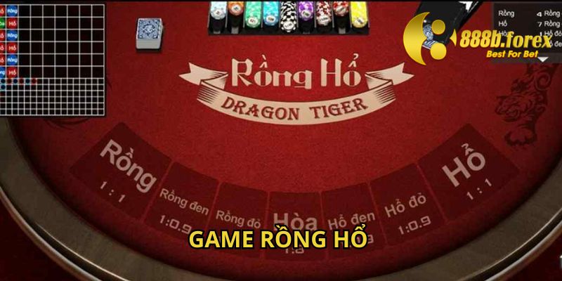 Game Rồng Hổ cực chất hiện có tại casino 888b